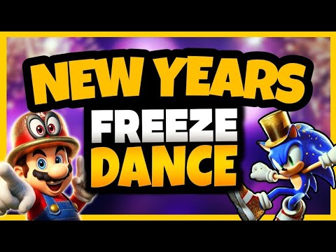 🎉 New Years Freeze Dance 🎉 Brain Break  🎉 Just Dance