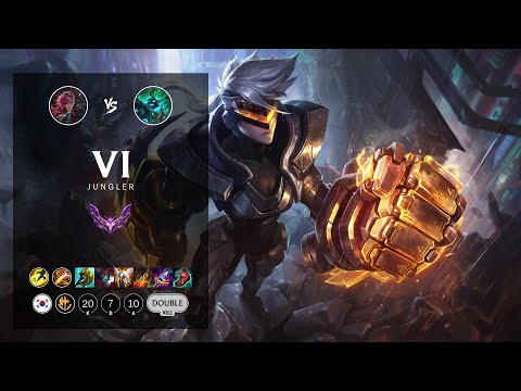 Vi Jungle vs Hecarim - KR Master Patch 12.17