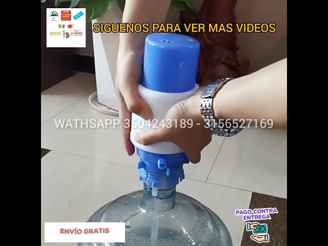 Vídeo relacionado con Dispensador de agua caliente y fría AUYART, estilo simple y práctico, negro y blanco, 550 W, 4,5-18,9 L