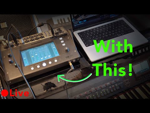 Live-Stream-Test per Telefon mit dem Allen&Heath CQ18T Digitalmixer (Riesiger Erfolg!)