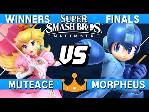 Smash Ultimate Tournament Winners Finals - MuteAce (Peach) vs Morpheus (Mega) - Overlords of Orlando