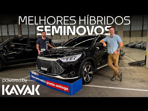 Melhores HÍBRIDOS SEMINOVOS pra você comprar HOJE na Kavak!