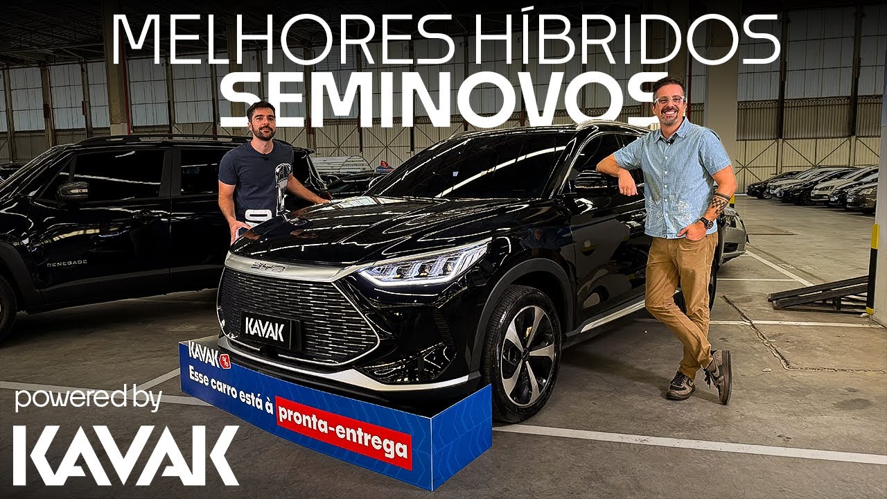 Melhores HÍBRIDOS SEMINOVOS pra você comprar HOJE na Kavak!