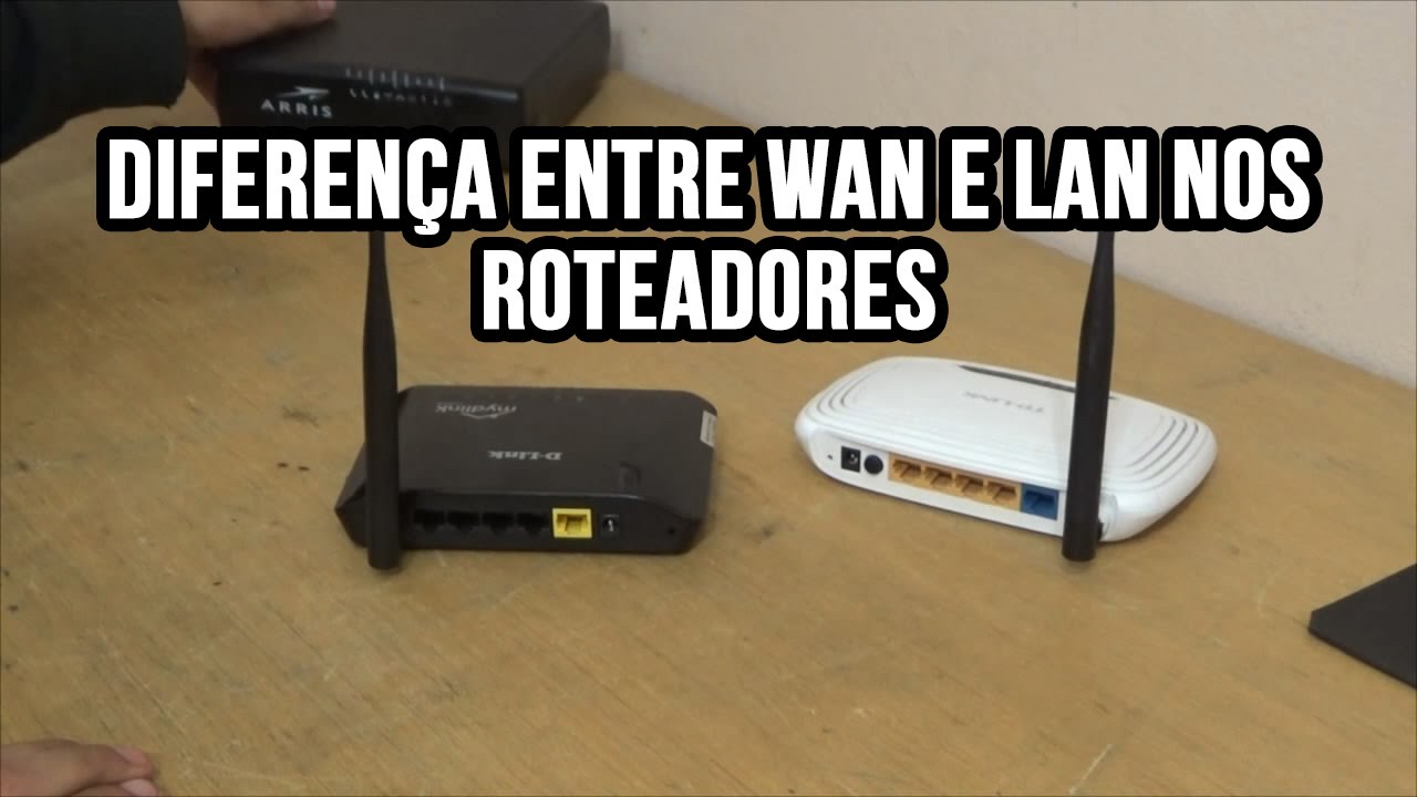 Porta WAN e porta LAN - qual a diferença?