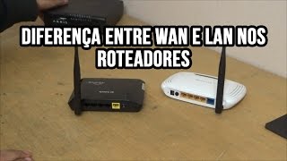 Porta WAN e porta LAN - qual a diferença?