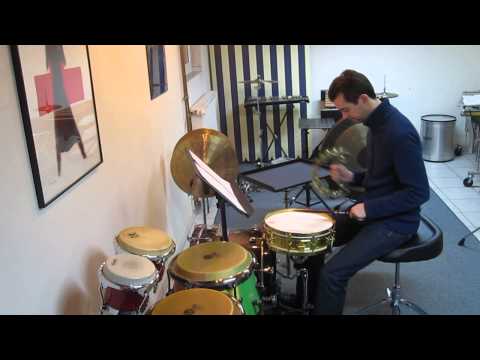 iDrum March 2015 – Jamie Smale tambourine tuition