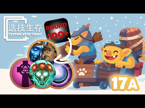 Techies Round 100 With IMBA Skills Combo - Dota 2 Custom Hero Chaos