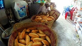 How Banh Mi Bread is Made - Visiting a Small Bakery in Vietnam