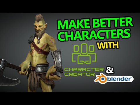 Character Creator 3 & Blender Roundtrip Character Workflow! Elevate Your Characters with Reallusion!
