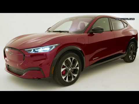 Thumbnail for 2021 Ford Mustang Mach E Electric SUV Coupe Interior and Exterior by Rear-wheel drive, SEAT, SUV, Ford Mustang, Car