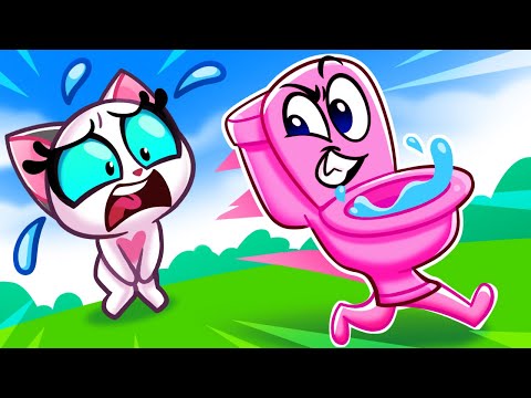 Potty Training Song 😻 Where Is My Potty?! 🚽 || Purrfect Kids Songs & Nursery Rhymes 🎵