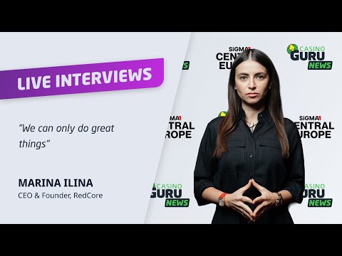 Interview with RedCore: Marina Ilina “We can only do great things” | SiGMA Rome 2025