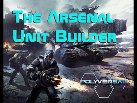 Polyversal Sci-Fi Miniatures System - the Arsenal Unit Builder