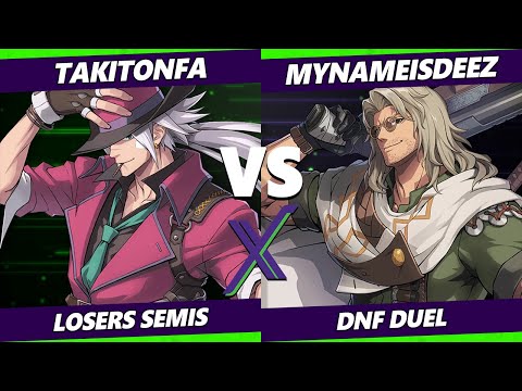 F@X 465 Losers Semis - TakiTonfa (Ranger) Vs. MyNameIsDeez (Troubleshooter) DNF Duel