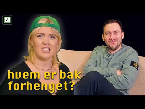 Malin: Hvem er bak forhenget? (det er Dennis)