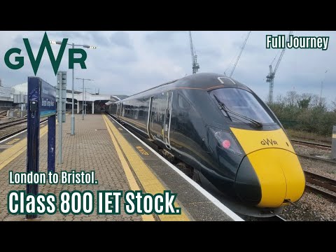FULL JOURNEY 🚇 GWR Class 800 | London Paddington to Bristol Temple Meads 2025.