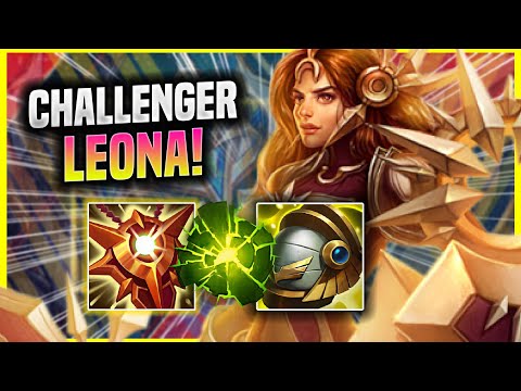 LEARN HOW TO PLAY LEONA SUPPORT LIKE A PRO! - Korean Challenger Plays Leona SUPPORT vs Rakan! |