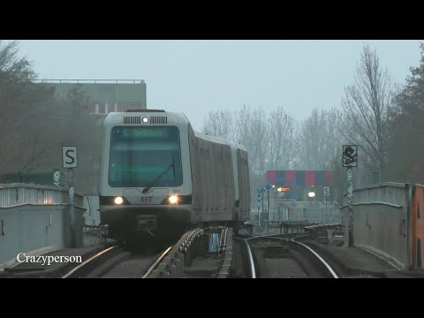 RET Metro Middelste Spoor Hoogvliet - Zalmplaat Rotterdam