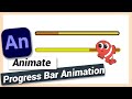 Create Progress Bar Animation | Adobe Animate CC Tutorial