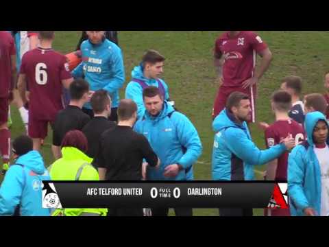 AFC Telford United 0-0 Darlington - Vanarama National League North - 2017/18