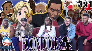 The Boondocks 3 x 1 Reaction!  Its A Black Preside