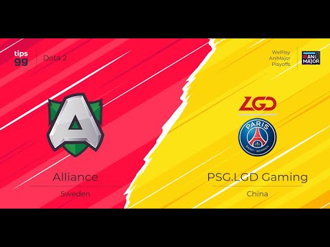 ALLIANCE vs PSG.LGD ANIMAJOR Upper Bracket Game 2 Faith_bian -Axe- Perspective