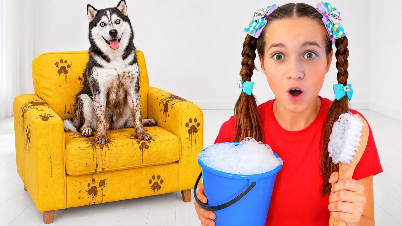 Sofia washes Frank