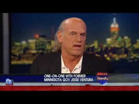 Shawn Hannity gets owned by Jesse Ventura on Shawn's own show.