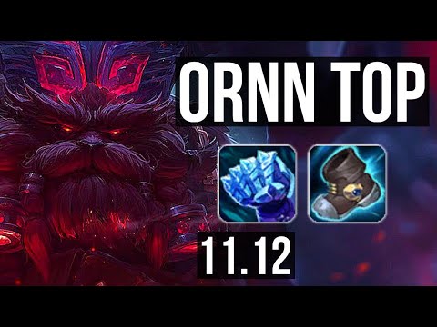 ORNN vs LUCIAN (TOP) | 1/0/6, 1.6M mastery, 900+ games | KR Diamond | v11.12