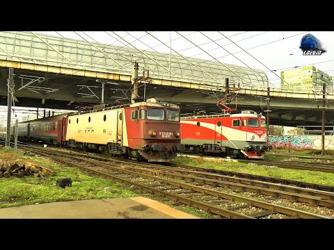 Trenuri & Activitate Feroviară/Trains & Rail Activity in Gara București Nord Station - 18 Feb 2021