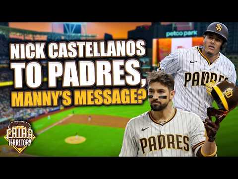 Nick Castellanos signs with the Padres | Manny Machado sends a clear message | Friar Territory