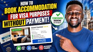 How to Book a Hotel for Visa application without Prepayment Needed! Travel Tips 