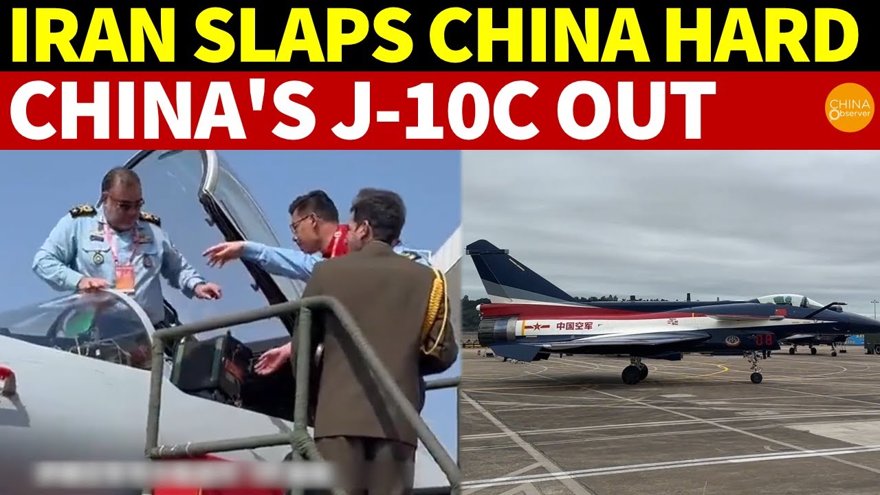 Iran Slaps China SO HARD in Front of the World! J-10C Orders Canceled Without Notice
