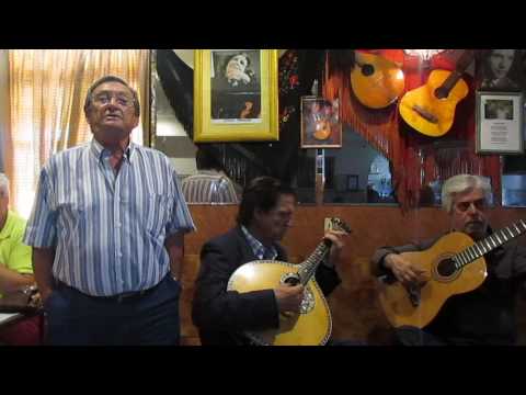 AMÉRICO SE SOUSA  FADO ,NO RESTAURANTE SÃO JOÃO EM , SÃO COSME GONDOMAR