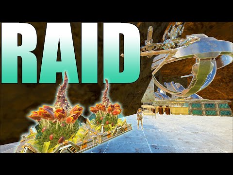 How We Got INSANE Loot From This Huge Fjordur Cave! | Ark PvP