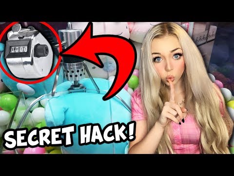SECRET CLAW MACHINE HACK THAT ACTUALLY WORKS!! 100% Win Rate!