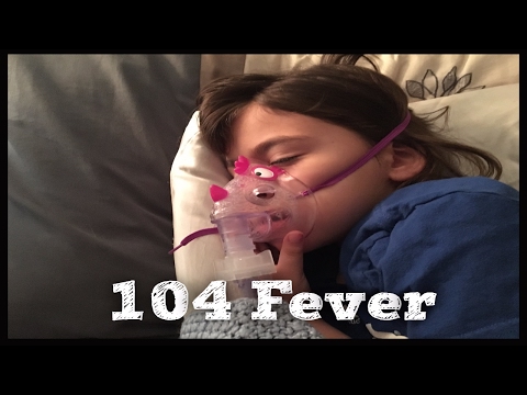 KID SICK WITH THE FLU | SHE’s sick and CONTAGIOUS with HIGH FEVER | Stayed home SICK from School Video