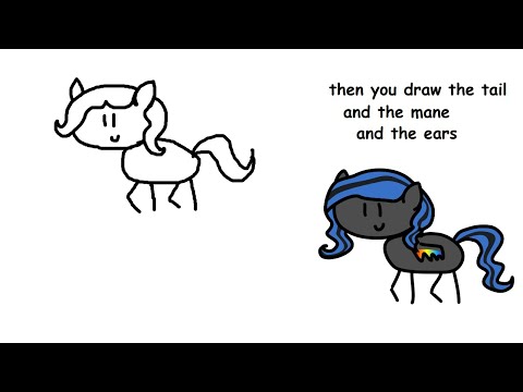 Drawing Stick Ponies Song (2019 version) - Osoch ft. Faux Synder