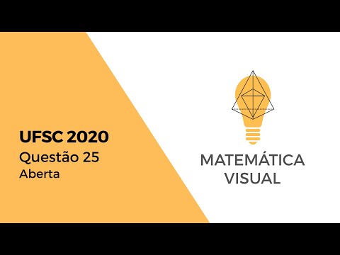 Matemática - UFSC 2020 - Questão 25 - Aberto
