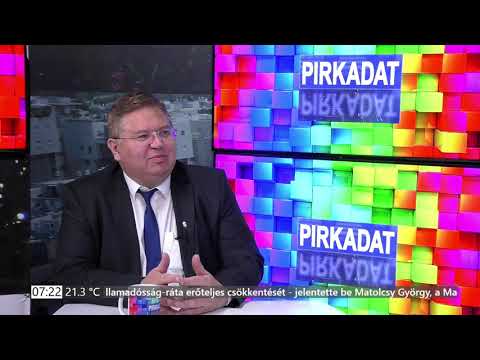 Dr. Bajkai István:A a Heti Tv Pirkadat című műsorában