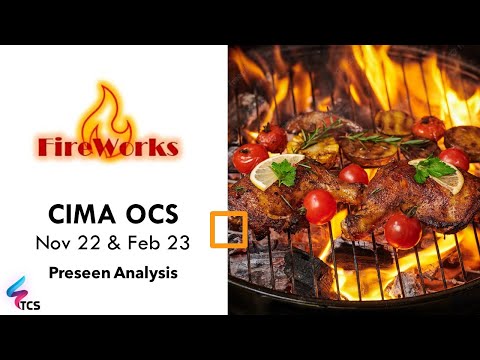 CIMA OCS November 2022 (FireWorks) - Webinar 02: Preseen Analysis