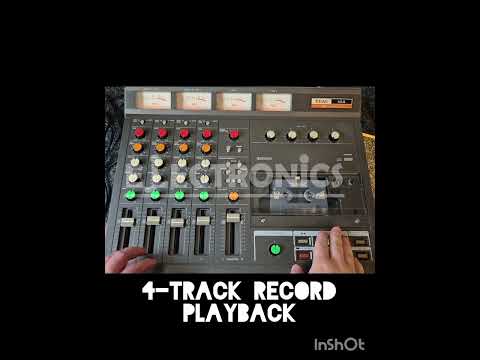 Serviced TEAC Tascam Series 144 4-Track Cassette Recorder Vintage Studio y image 21