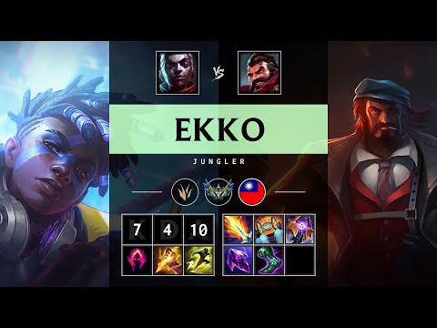 Ekko Jungle vs Graves - TW Challenger Patch 25.12