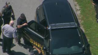 Caught on camera: Man arrested after escaping Harnett County jail
