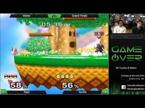 Game Over XIV - Klap$ (C. Falcon) vs Squible) - SSBM GF