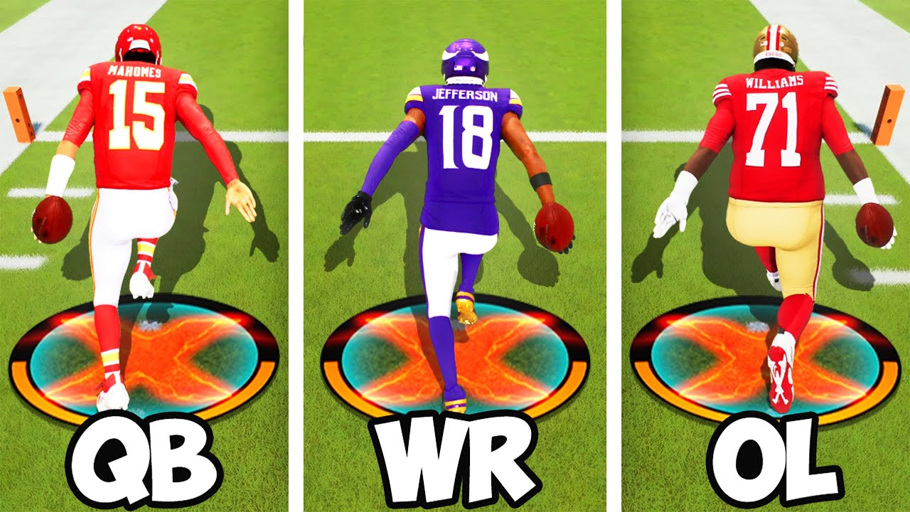 Scoring a Touchdown with EVERY Position!
