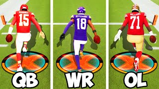 Scoring a Touchdown with EVERY Position!