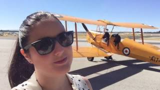 Tiger Moth Biplane Flight - Perth