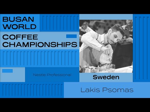 Lakis Psomas, Sweden | 2024 World Barista Championship | Semi-Finals