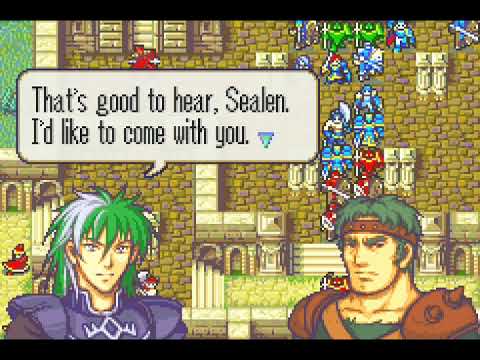 Sealen recruits Heath Fire emblem 7 boss recruitment